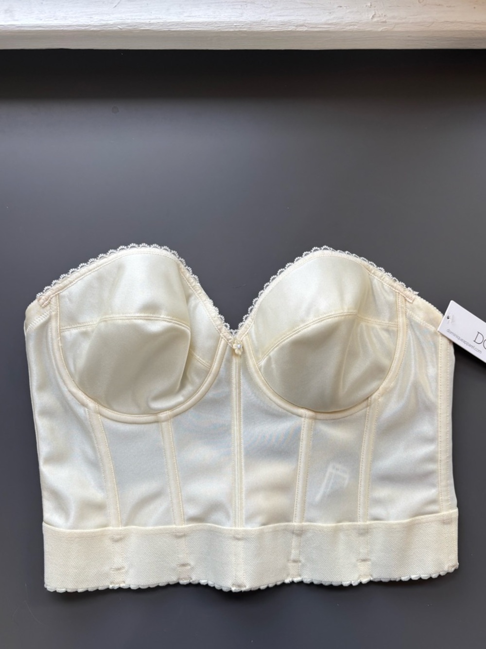 NWT Dominique Noemi Bustier Bridal Bra 
- 38B